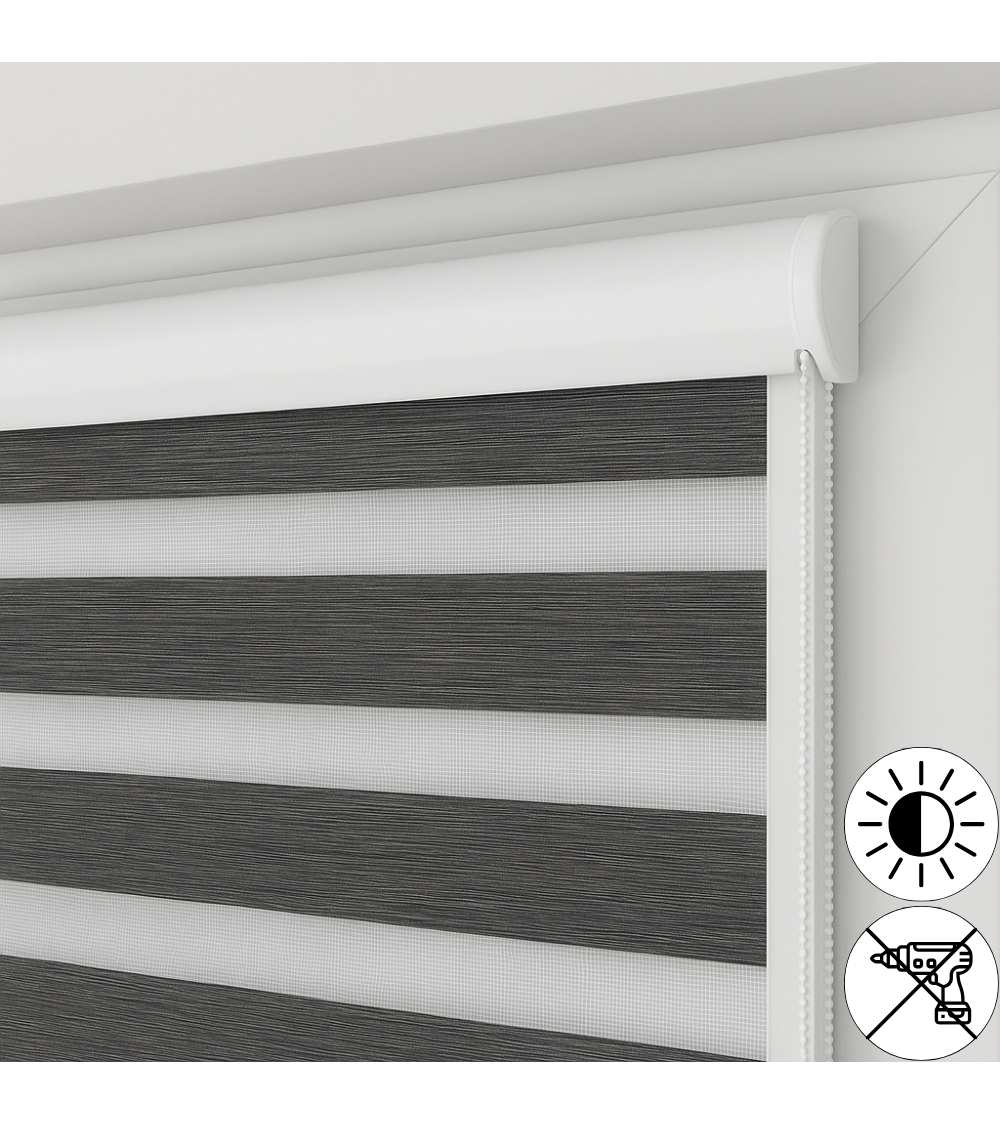 Roleta Dzień Noc w kasecie przestrzennej