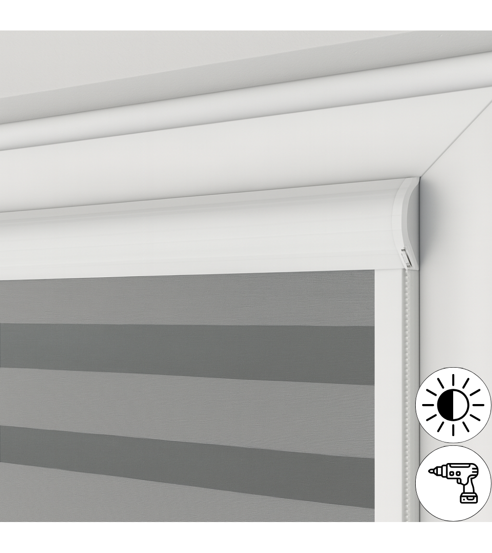 Roleta w kasecie płaskiej Dzień i Noc - Sklep internetowy - Rollcenter.pl