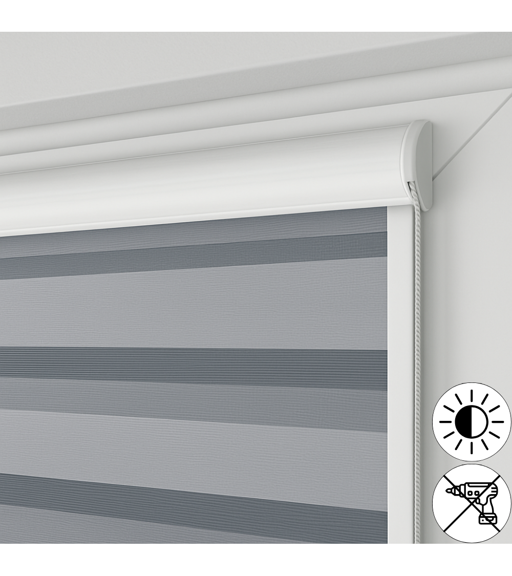 Roleta dzień i noc w kasecie przestrzennej DiN - Sklep internetowy - Rollcenter.pl