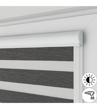 Roleta dzień i noc w kasecie płaskiej z tkaniną Paradise - NA WYMIAR