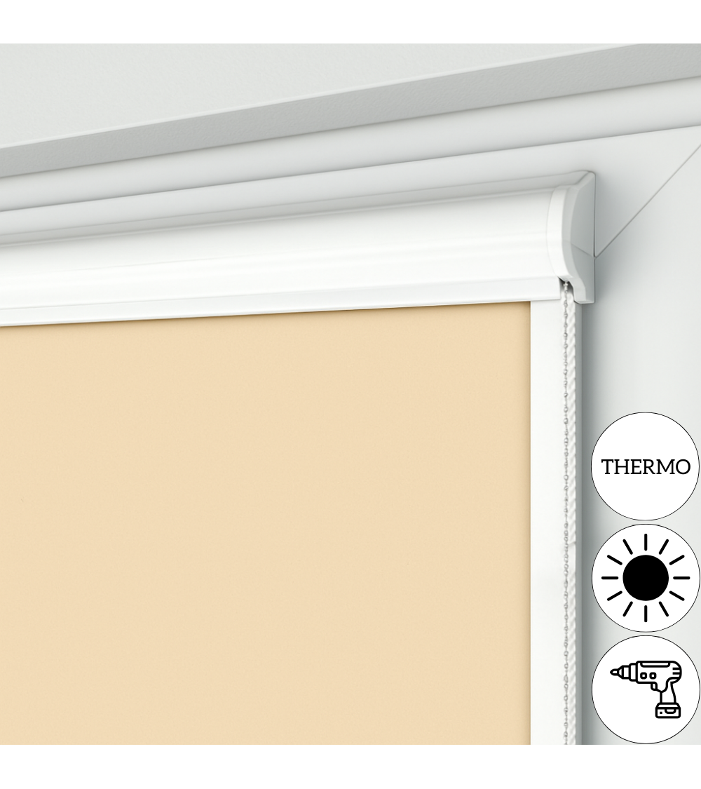 Roleta podgumowana thermo w kasecie przestrzennej - Sklep internetowy - Rollcenter.pl