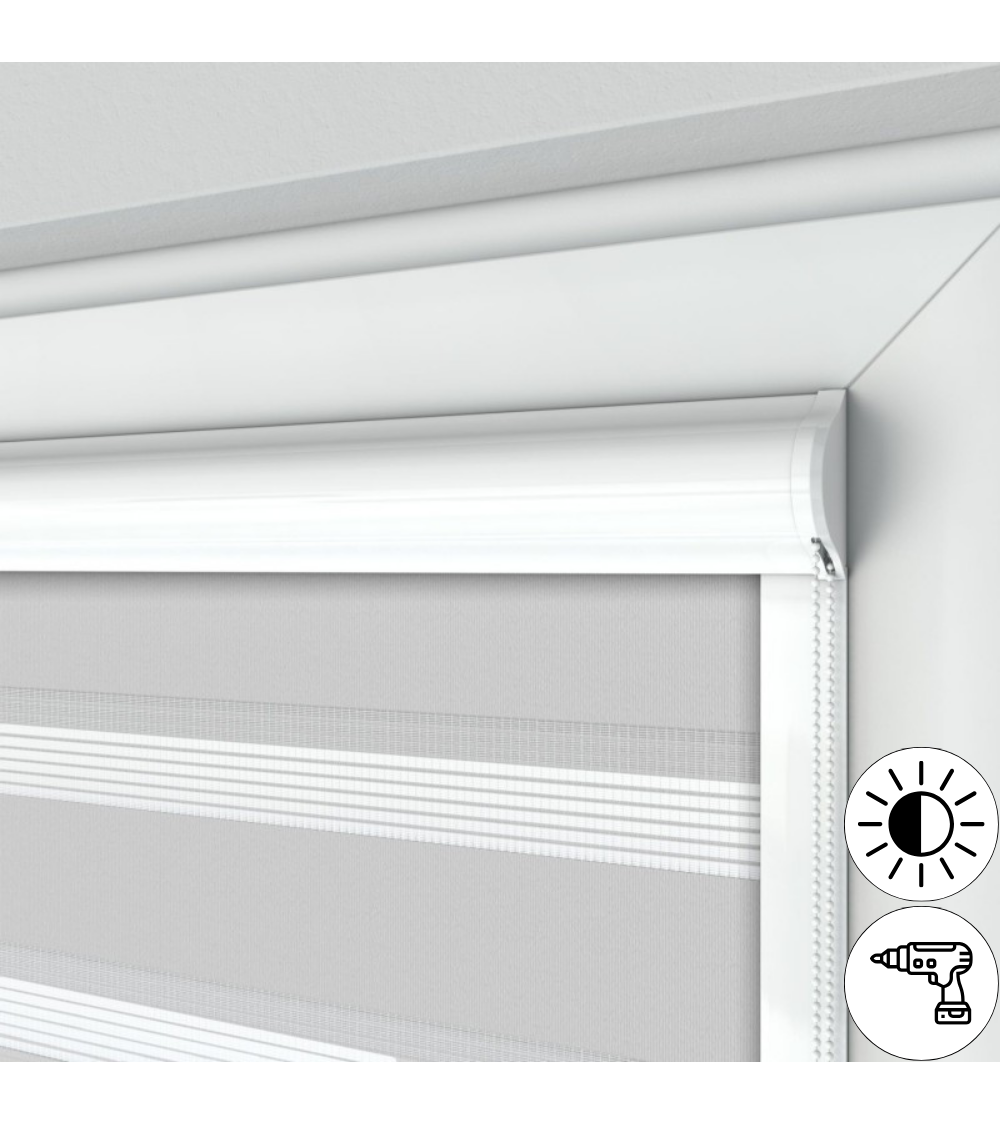 Roleta w kasecie płaskiej Dzień i Noc - Sklep internetowy - Rollcenter.pl