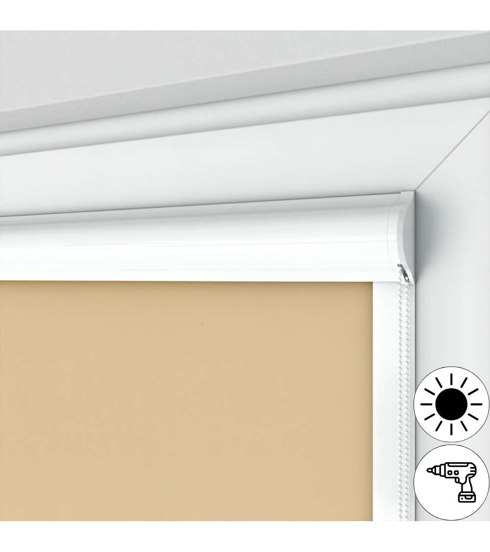 Roleta w kasecie płaskiej Podgumowana - Sklep internetowy - Rollcenter.p