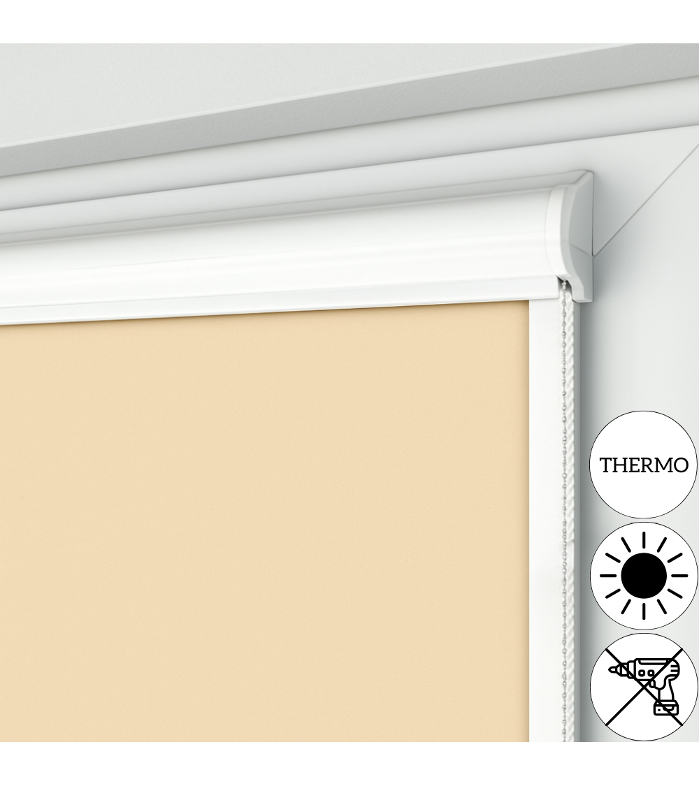 Roleta podgumowana thermo w kasecie przestrzennej - Sklep internetowy - Rollcenter.pl