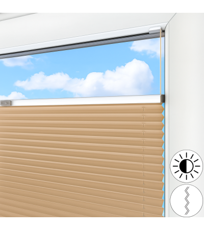 Żaluzje plisowane Basel, Kamari - Sklep internetowy - Rollcenter.pl