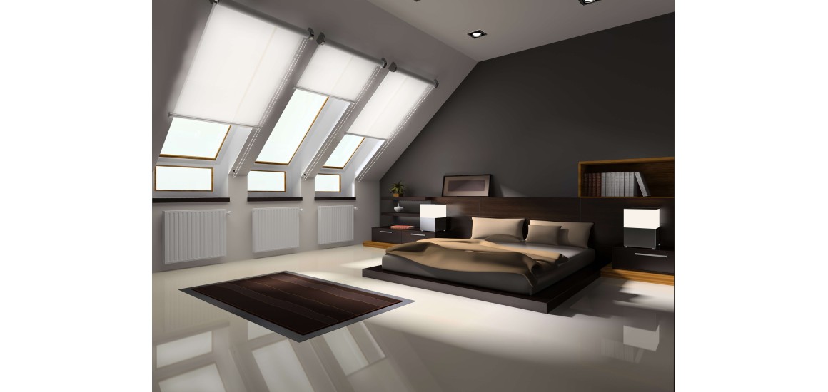 Praktyczne i elegancko wyglądające rolety na okna dachowe