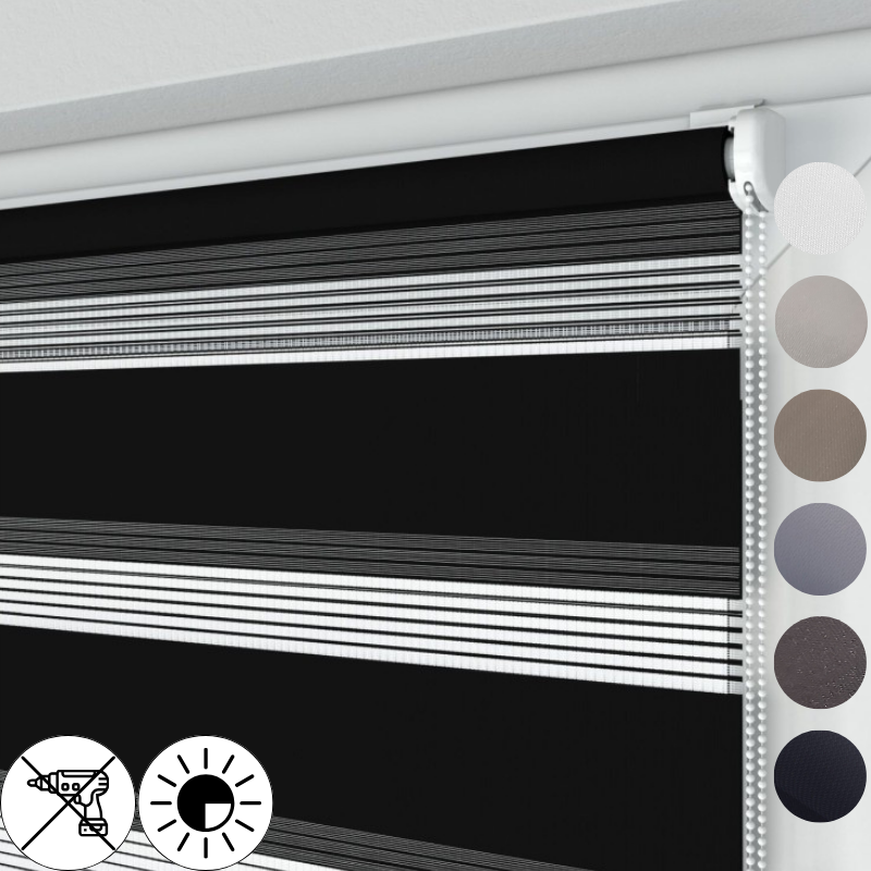 Rolety Dzień i Noc podgumowane